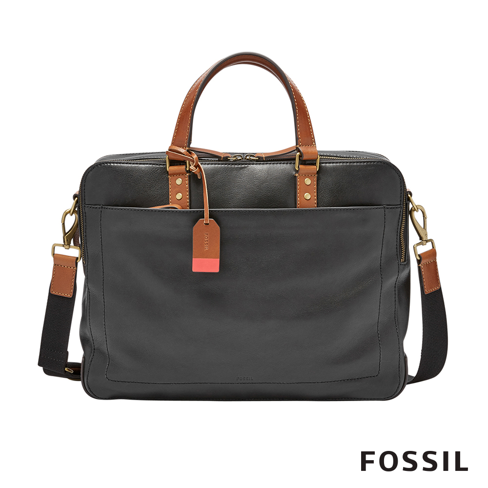 Zip Workbag Mbg9346001 Sale Fossil Defender Leather Briefcase