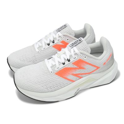 New Balance NB 慢跑鞋 FuelCell Propel V5 D 寬楦 女鞋 白 橘 緩衝 NB 運動鞋 WFCPRCY5-D