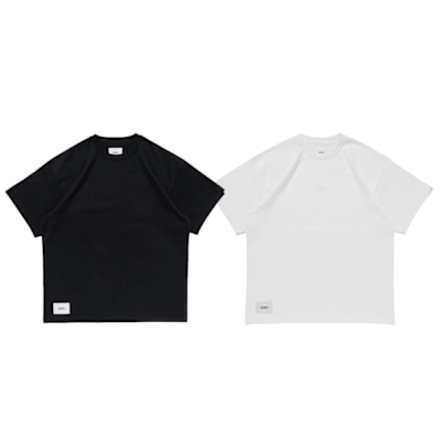 Wtaps Sign 01 / Ss / Cotton 黑/白 短T 251ATDT-CSM35