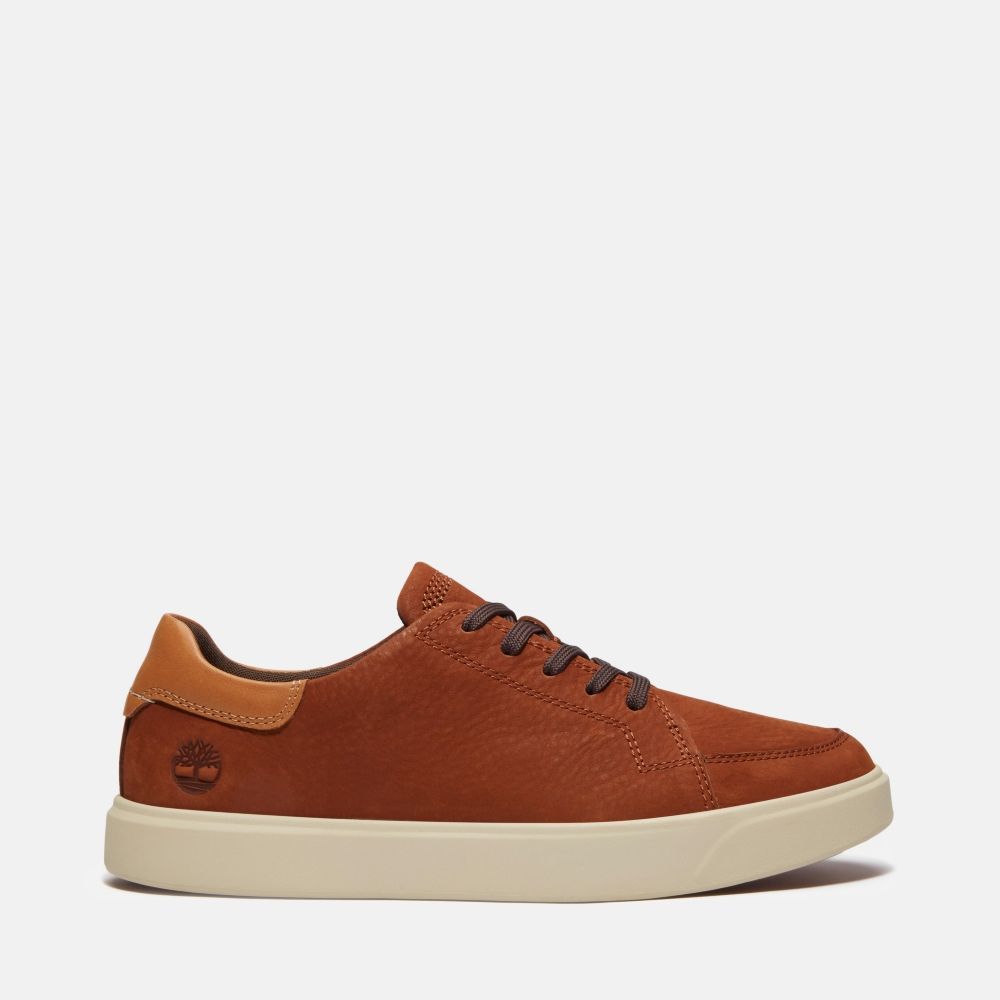 Timberland官方旗艦男款鐵鏽色Emerson Street低筒休閒鞋|A6BVJEM7