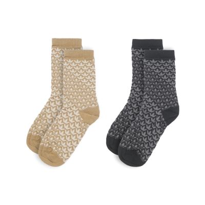adidas 休閒襪 Mono Crew Socks 卡其 黑 中筒 長襪 襪子 愛迪達 2雙入 IU0183