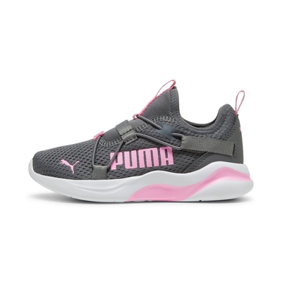 Puma Rift Slip On Pop PS 男女小童休閒鞋-黑白粉-19477422