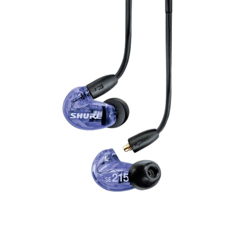 SHURE SE215 SE Anoic 215 公司貨 入耳式 監聽耳機 保固兩年 送原廠袋 多色 限量 (透明紫色)