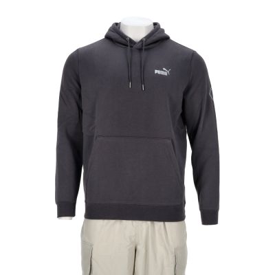 Puma 基本系列Max Metallic 男款 深灰色 歐規 長厚 刷毛 連帽 長袖 63445444