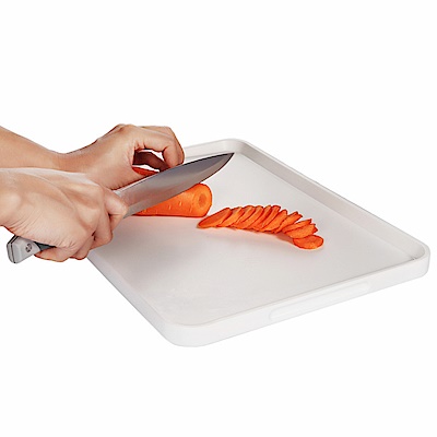 日本製造ASVEL雙面斜面砧板(L型)