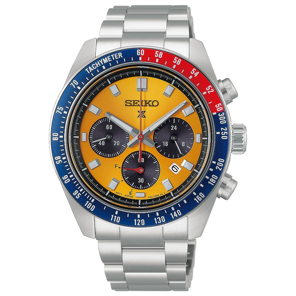 SEIKO 精工 Prospex 熊貓計時太陽能男錶-41.4mm(V192-00B0Y/HBJ004P1)