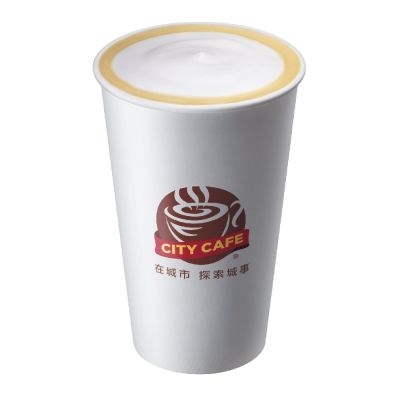 CITY CAFE-大杯卡布奇諾(熱)_[行動隨時取]