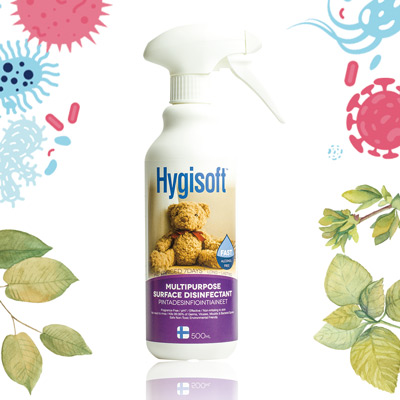 芬蘭Hygisoft 科威多用途表面殺菌消毒噴霧500ml*1