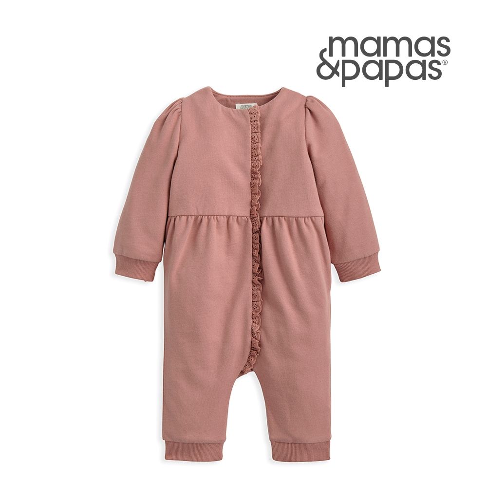 Mamas&Papas 粉黛小曲-長袖連身兔裝