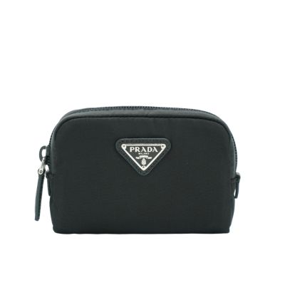 Prada 普拉達 Re-Nylon 尼龍微型化妝袋(1ND339-黑)