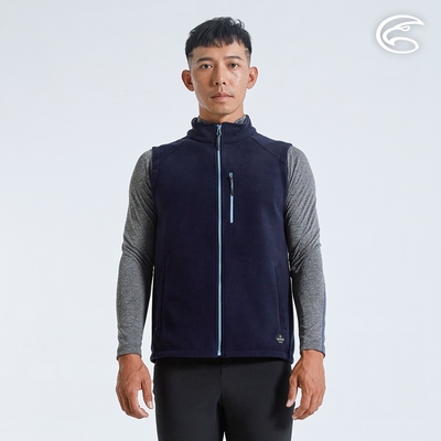 ADISI 男雙層超細纖維抗風保暖背心AV2321085 (S-2XL) 青黛藍