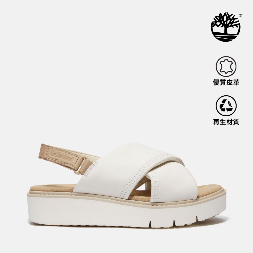 Timberland官方旗艦 精選涼鞋 男鞋/女鞋(多款任選) (D.女款象牙白色)