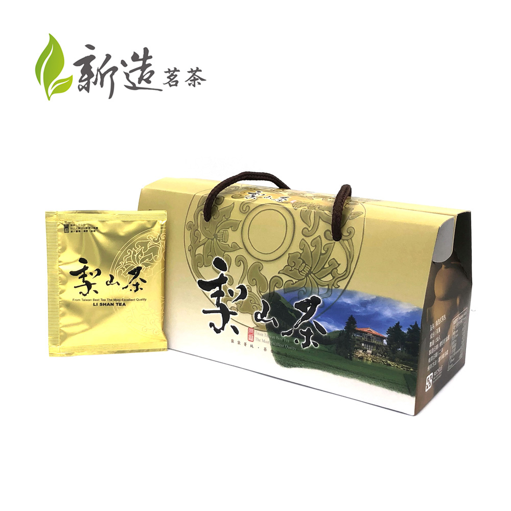 新造茗茶】精選梨山極品袋茶包伴手禮盒(30入/盒) | 紅茶/綠茶/烏龍茶