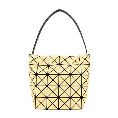 ISSEY MIYAKE 三宅一生 BAOBAO VALLEY立體手提包-(小/淺玉米黃)