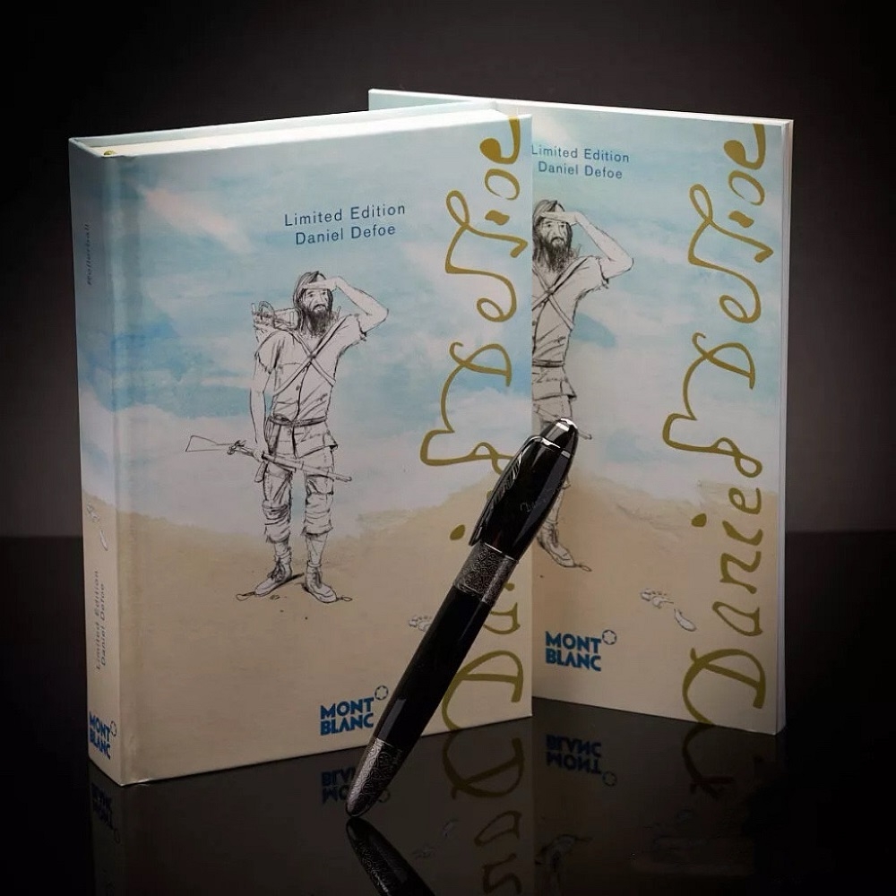 MONTBLANC 萬寶龍文學家系列Daniel Defoe 丹尼爾笛福限量鋼珠筆| 歐系