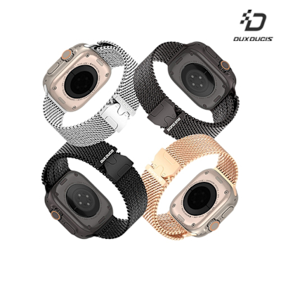 DUX DUCIS Apple 蘋果 Watch (38mm/40mm/41mm/42mm(十代)) 米蘭 Air 磁吸錶帶