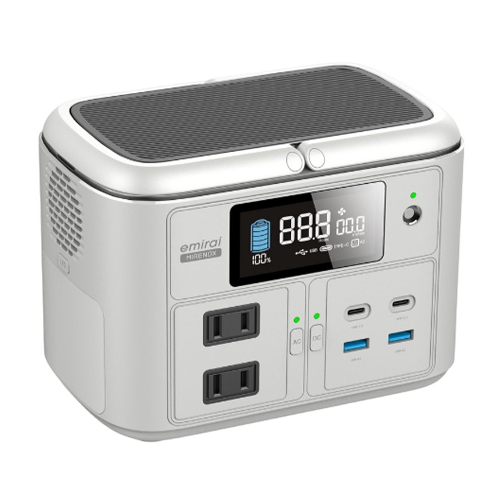 日本emirai MIRENEX 儲能小瓦力PRO 200W/192Wh/60000mAh NEX430.行動