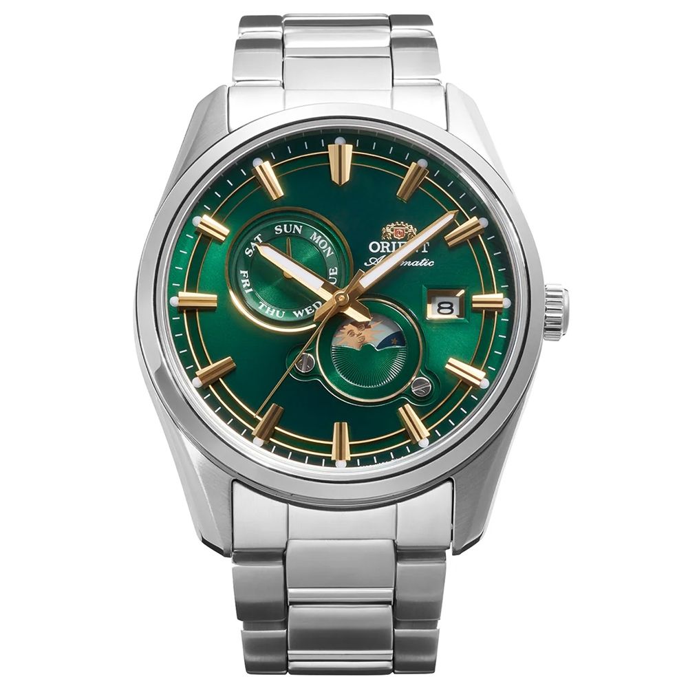 ORIENT 東方錶 現代系列 日月相 機械腕錶 七夕 情人節 送禮 41.5mm / RA-AK0314E
