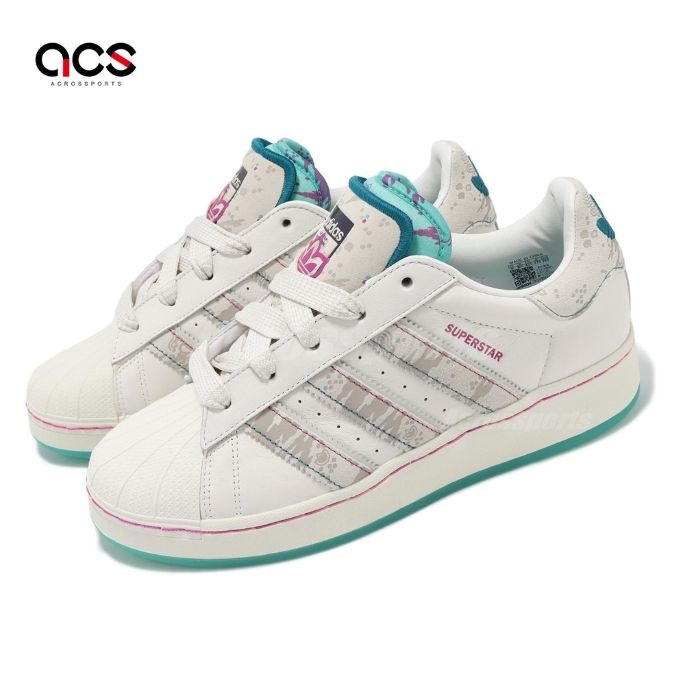 Adidas Campus Adidas Superstar Buy Adidas China Online Delivery Adidas X  Fefei Ruan 休閒鞋Superstar XLG 男鞋女鞋白綠龍年CNY 愛迪達ID1140 休閒鞋| Yahoo購物中心