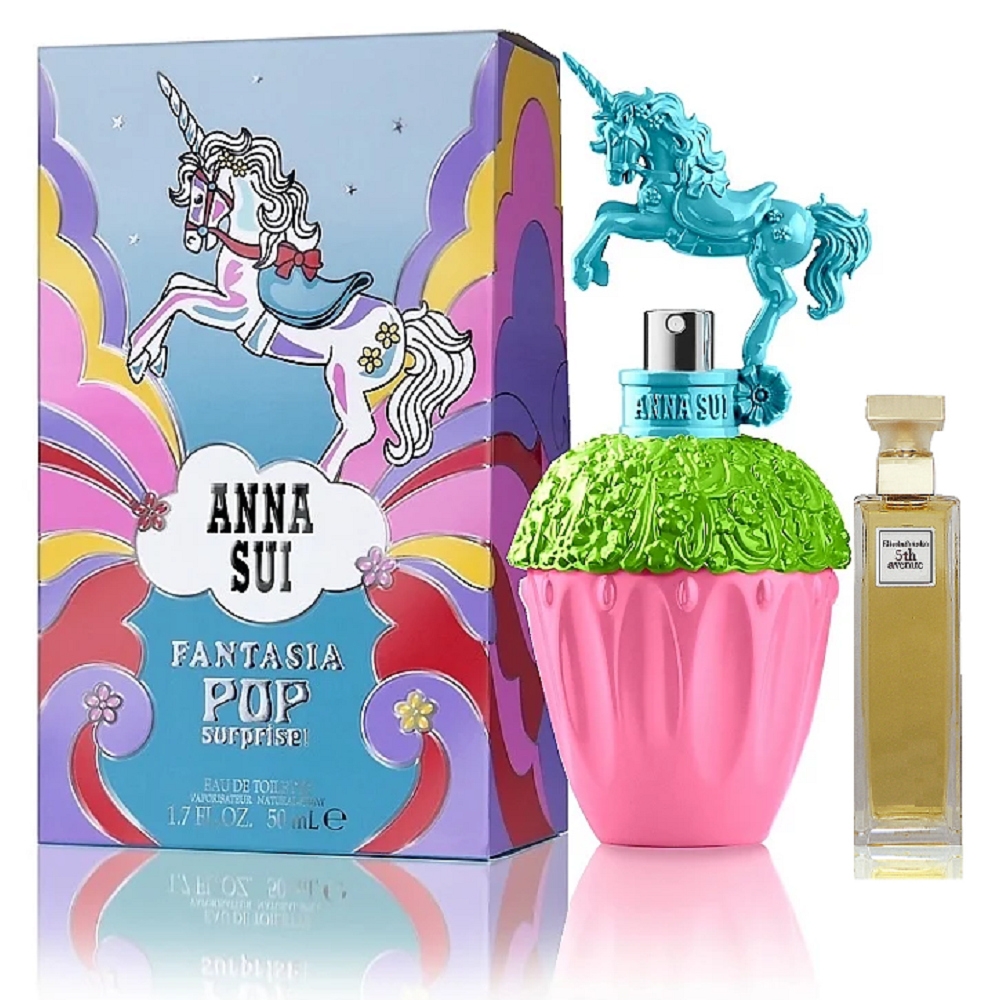 Anna Sui Fantasia Pop Surprise 童話彩虹獨角獸淡香水50ml (藍綠色