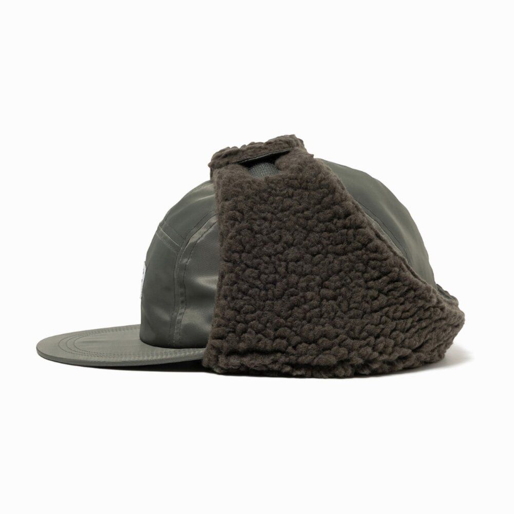 WTAPS AVT / CAP / NYLON SATIN CORDURA 飛行帽黑/橄欖綠252HCDT-HT06