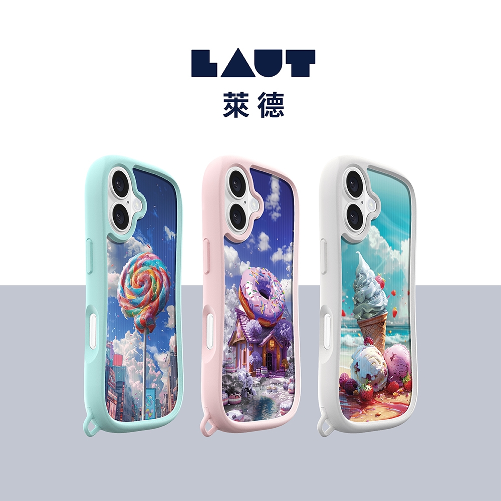 LAUT 萊德 iPhone 16 磁吸耐衝擊保護殼-3D款