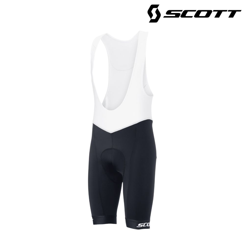 SCOTT Endurance ++ 男性吊帶車褲｜黑 (S-XXL) 自行車褲 連身車褲 吊帶短褲