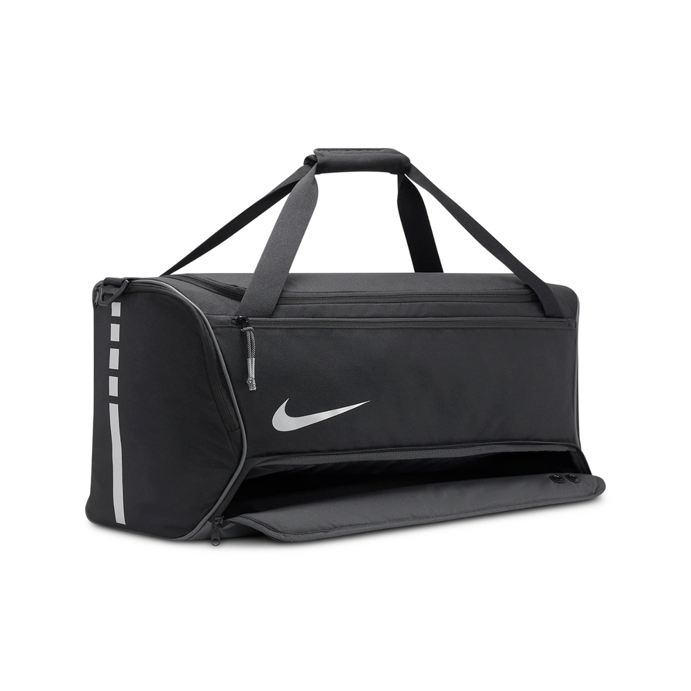 Nike 包包Hoops Elite Duffle Bag 男女款黑手提肩背健身包行李袋