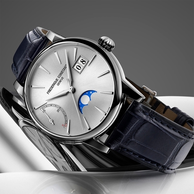 CONSTANT 康斯登 自製機芯 大日期月相動力儲存機械錶 新年開運 送禮推薦 FC-735S3H6