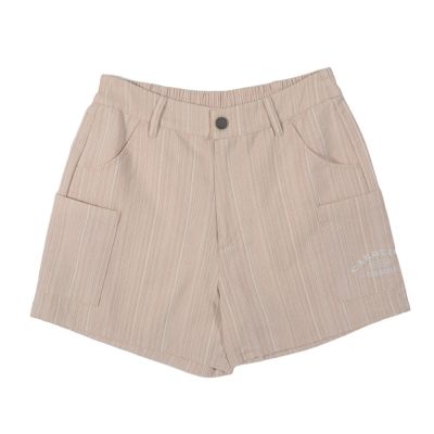 NCAA 女 織紋短褲 UNC 淺紅 7522124041