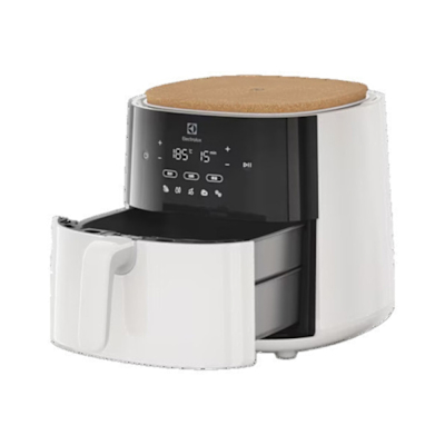 伊崎ikiiki Electrolux 伊萊克斯 5公升極致美味500 健康氣炸鍋-奶霜白 E5AF1-610W