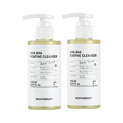 MEDITHERAPY 複合酸溫和角質調理洗面乳 150ml 2入組