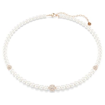 SWAROVSKI 施華洛世奇 Matrix 高雅輕奢水晶珍珠項鍊 寵愛媽媽 送禮推薦 5743457