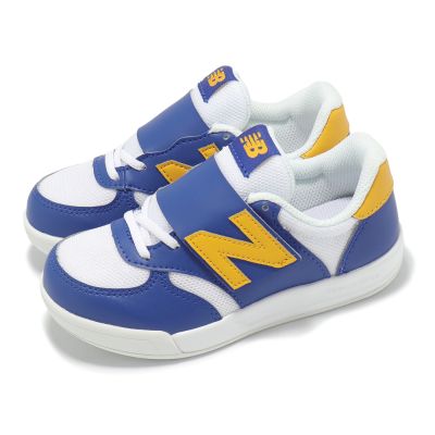 New Balance NB 休閒鞋 300 Wide 寬楦 中童 藍 黃 小朋友 魔鬼氈 運動鞋 NB PO300BG-W