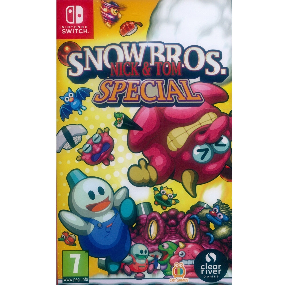 雪人兄弟特別版Snow Bros. Nick & Tom Special - NS SWITCH 中英日文美