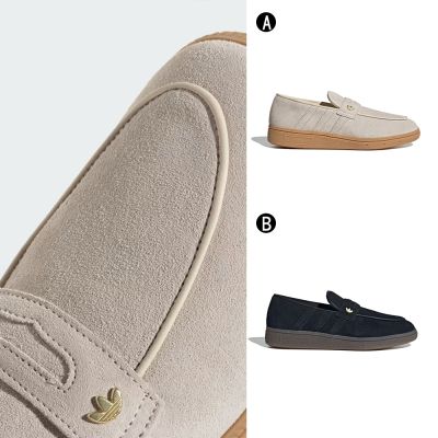 【Adidas 愛迪達】 HANDBALL SPEZIAL LOAFER W 經典 休閒鞋 樂福鞋 運動鞋 女 A-KJ0640 B-KJ0641