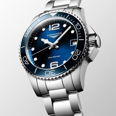 LONGINES 浪琴 HydroConquest 深海征服者 陶瓷潛水石英女錶 開學換新季 送禮推薦-32mm L3.370.4.96.6
