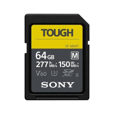 SONY 64GB SF-M64T TOUGH 記憶卡 UHS-II/R277/W150