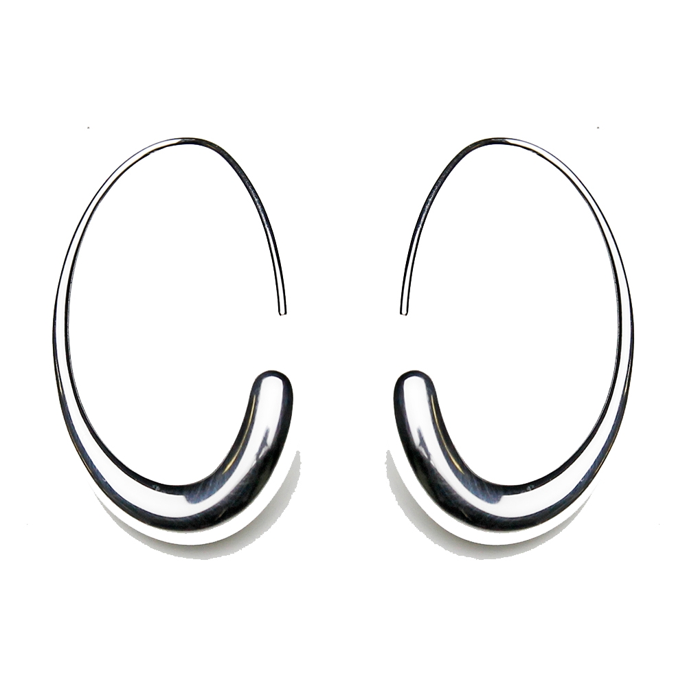 Georg Jensen 喬治傑生 #433E offspring針式純銀耳環
