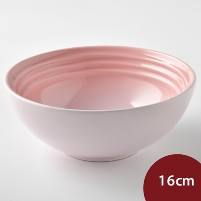 法國Le Creuset 陶瓷麥片碗 16cm 貝殼粉
