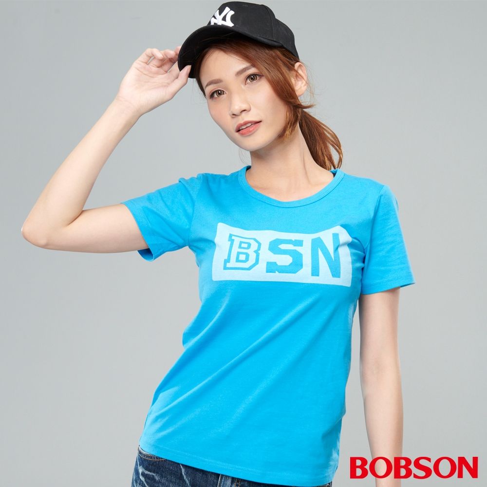 BOBSON 女款BSN 印圖上衣 (OL007-51)