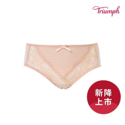 黛安芬-E+大美人系列 高腰內褲 典雅膚