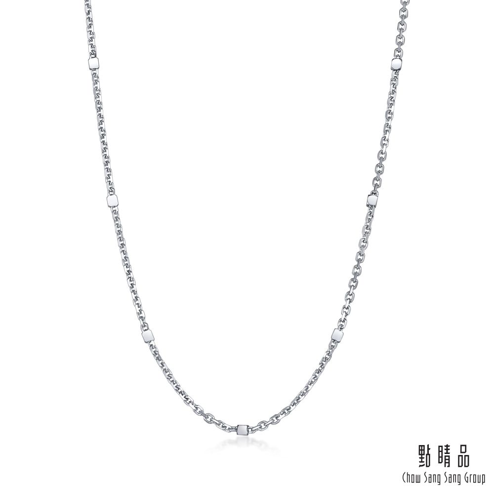 點睛品 機織素鍊 18K金項鍊(40cm)