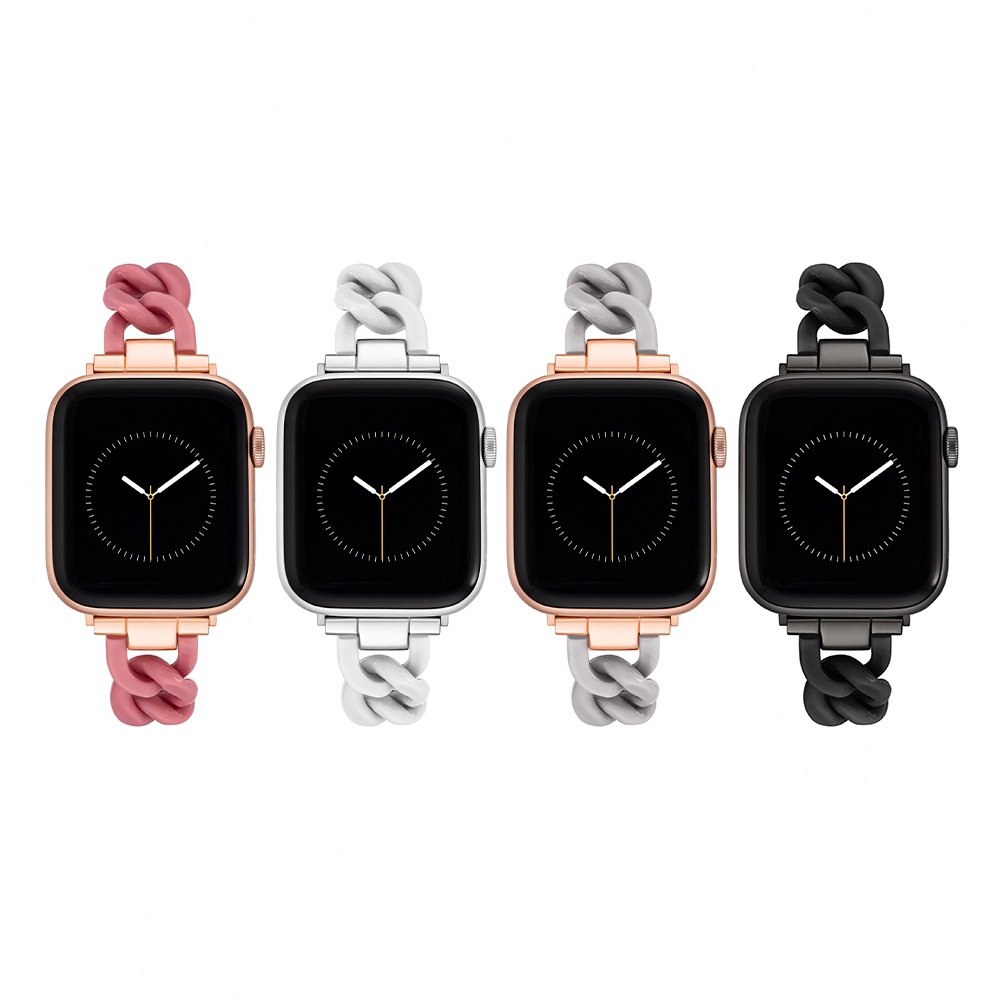 【NINE WEST】Apple watch 質感鍊條蘋果錶帶 (38/40/41mm)
