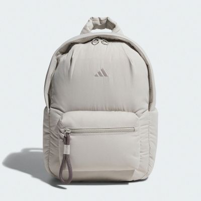ADIDAS  MH PF BP 後背包 雙肩包 JZ4410 米白