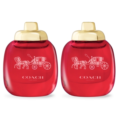 COACH 時尚戀紅淡香精迷你瓶4.5mlX2