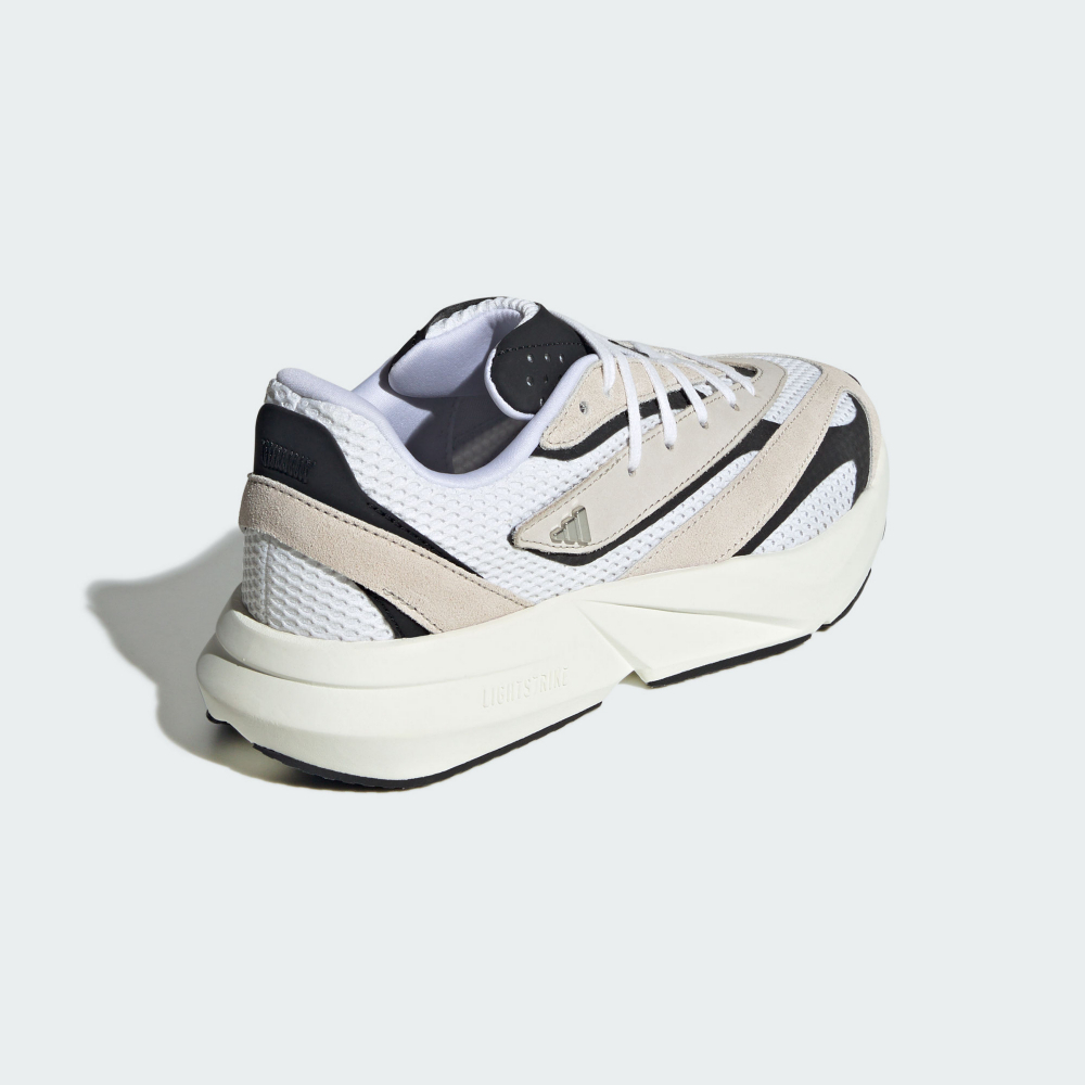 Adidas LIGHTBLAZE JH6962 女慢跑鞋運動鞋跑鞋彈力緩震灰黑白| 慢跑鞋