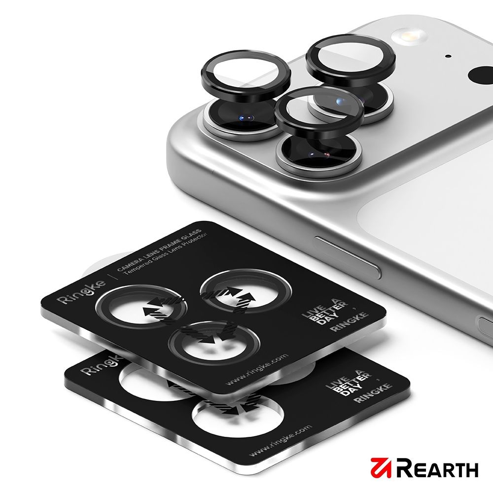 Rearth Ringke Apple iPhone 17 Pro/Pro Max 鏡頭保護貼(2片裝)