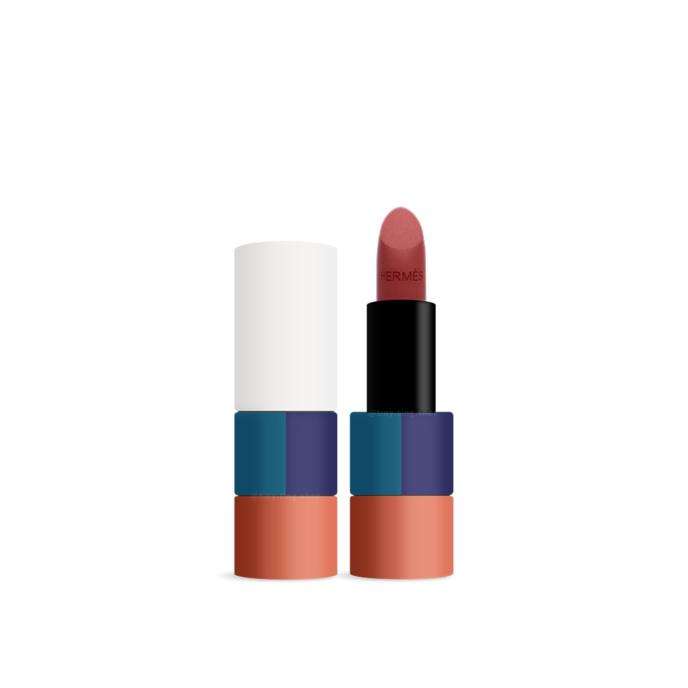 HERMES 愛馬仕輕盈霧面唇膏#73 Rouge Nappa 3.5g (2024秋冬限量珍藏