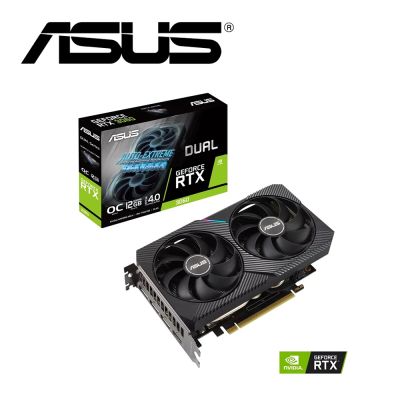 華碩 DUAL-RTX3060-O12G-V2 顯示卡+華碩 A23 PLUS MIKU EDITION 初音機殼+華碩 TUF GAMING 550W 電供